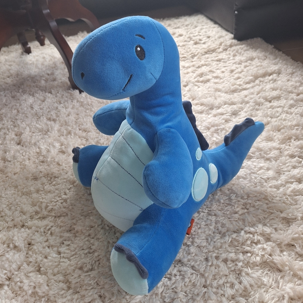 Adventure Planet 12" Dinotots Apatosaurus Blue Plush Dinosaur Stuffed Animal